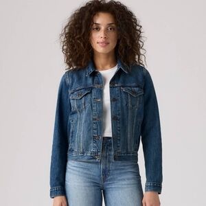 Like New Levi's Original Trucker Denim Jacket Size M